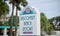 Discovery Beach Resort Sign, Cocoa Beach, Florida