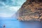Discovery of the vertiginous Los Gigantes cliffs on the island of Tenerife with a sailing boat