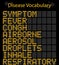 Disease Vocabulary Digital Board Illustration