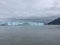 Disenchantment Bay, Alaska, USA: Clouds descend on the Hubbard Glacier