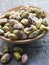 Dish of Pistachio Nuts