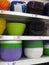 Dishes shelves