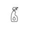 dishwashing liquid, laundry  detergent icon. Element of kitchen utensils icon for mobile concept and web app. Detailed dishwashing