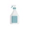 Disinfect spray icon flat isolated vector