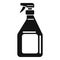 Disinfect spray icon, simple style