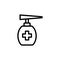 Disinfection, tattoo icon. Simple line, outline vector elements of tattooing icons for ui and ux, website or mobile application