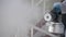 Disinfector with fumigator sanitizing the premises against coronavirus
