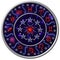 Disk with zodiac signs