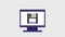Diskette or floppy disk icons