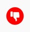 Dislike button icon