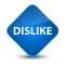 Dislike elegant blue diamond button