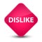 Dislike elegant pink diamond button