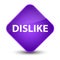 Dislike elegant purple diamond button