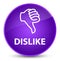 Dislike elegant purple round button