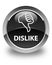 Dislike glossy black round button