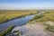 Dismal RIver meandering trough Nebraska Sandhills