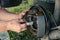 Dismantling and repair of the brake drum