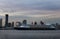 Disney Cruise ship coming into New York harbor
