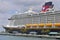 Disney Dream cruise ship in Nassau, Bahamas