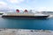 the Disney Magic, a Disney Cruise Line ship, docks in nassau ,