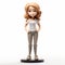 Disney Merch Girl Toy Figurines - Studio Portrait Style