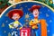 Disney pixar toy story characters woody and jessie