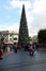 Disneyland Christmas tree on Main Street