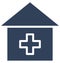 Dispensary,hospital, Isolated Vector Icon which can be easily edit or modified.