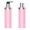 Dispenser Pump Cosmetic Bottles with Gloss