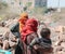 Displaced people from the Yemen war