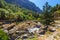 Displaced village Samaria in Samaria Gorge, Greece