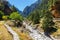 Displaced village Samaria in Samaria Gorge, Greece