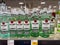 A display of bottles of Bacardi Rum Superior with background bokeh at a Binneys liqour store in Springfield, Illinois