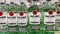A display of bottles of Bacardi Rum Superior with background bokeh at a Binneys liqour store in Springfield, Illinois