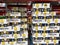 A display of boxes of bottles of Corona Extra on a display shelf of a Sams Club Warehouse Grocery Store