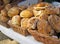 Display of Bread at Farmers Market