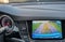 Display in the dashboard of a car with a view of the reversing camera to help with reversing or parking