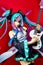 Display of HATSUNE MIKU Figure