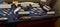 Display of Indigenous Peoples` Tools found at Pictograph Cave State Park near Billings, Montana