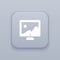 Display monitor button, best vector