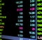 Display of Stock market quotes