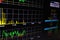 Display of stock market or stock exchange data on monitor