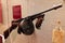 Display Thompson submachine gun