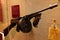 Display Thompson submachine gun