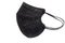 Disposable black mask with earloop, FFP2 with N95 / KN95 protection. Face mask for protecting yourself and others from Covid-19.