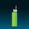 Disposable green cigarette lighter