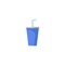 disposable soda cup clipart. soda pop isolated flat icon