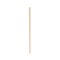 Disposable stick for coffee isolated on white background. Wooden stirrer sticks. Stir sticks for hot drinks. Coffee and