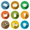 Disposable tableware Icons