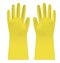 Disposable vector plastic or nitrile gloves